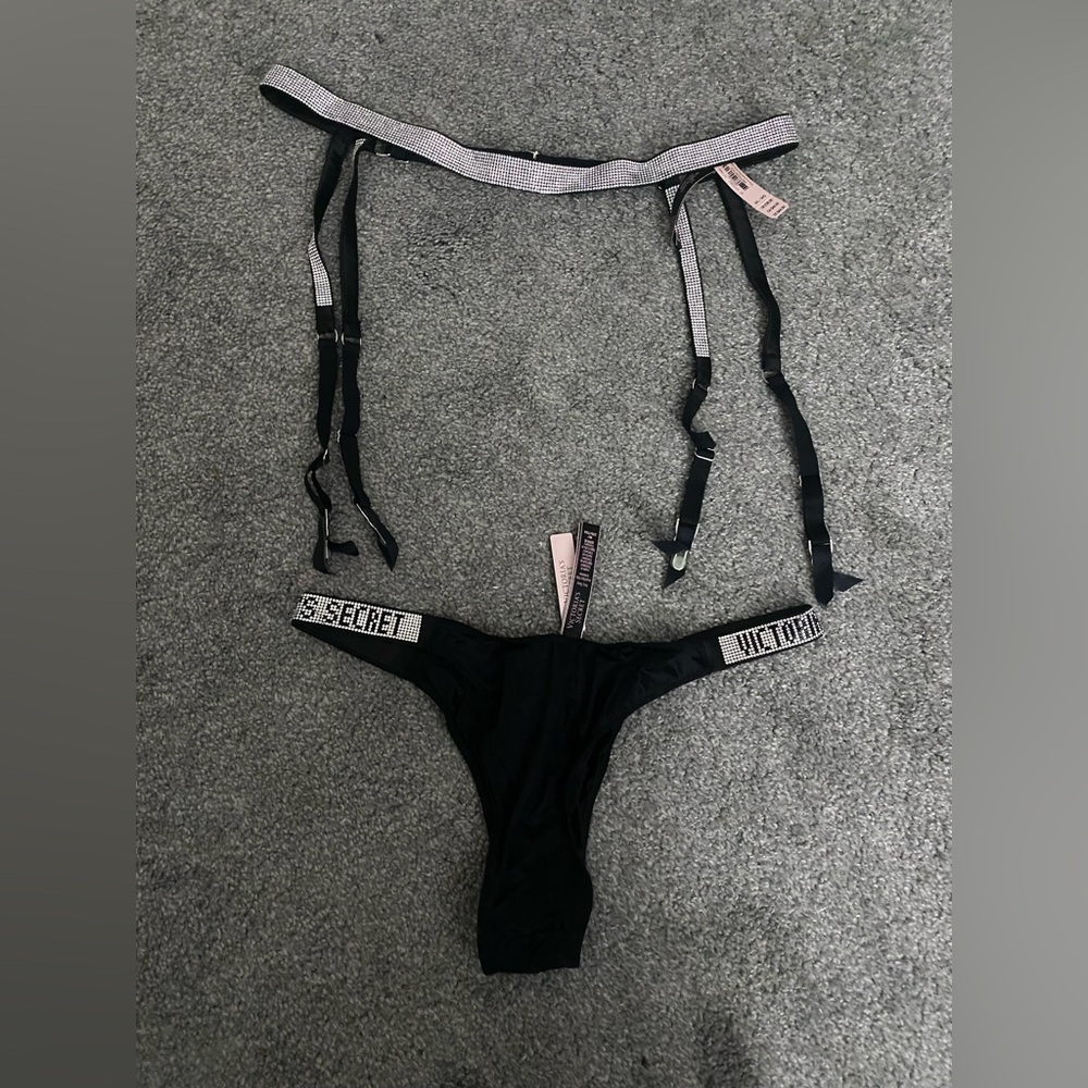 Victoria's Secret Black Lingerie Set